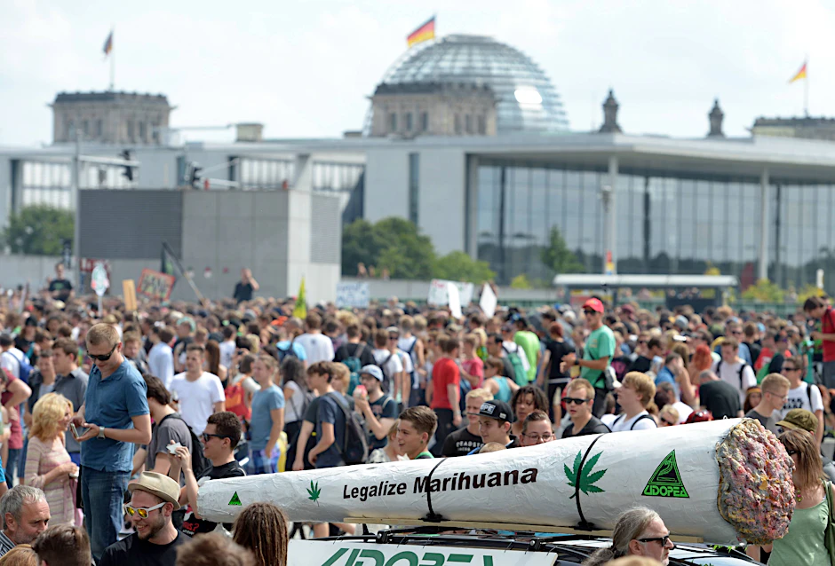 Auf der 18. Hanfparade 2014