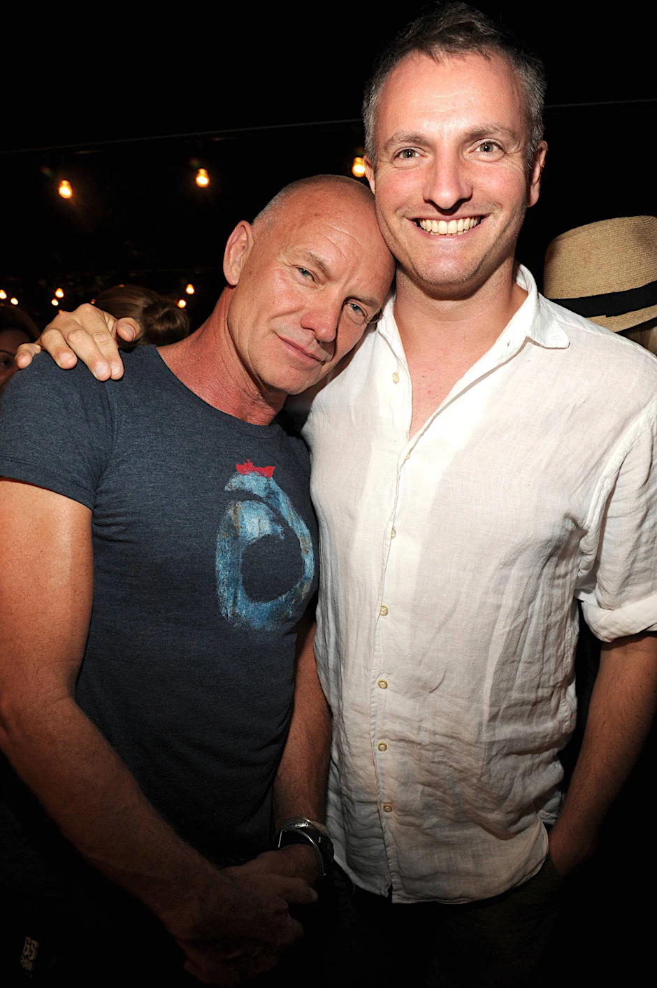 Stolz wie Oskar: Sänger Sting mit Sohn Joe Sumner. Die beiden stehen einander sehr nahe. 