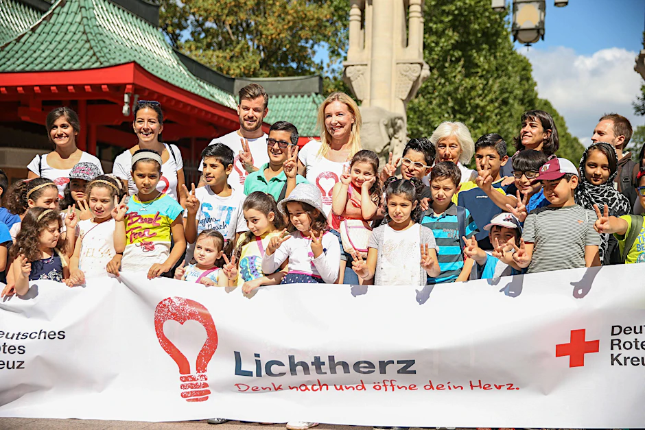 Die Initiative "Lichtherz" wurde im August 2016 gegründet. 
