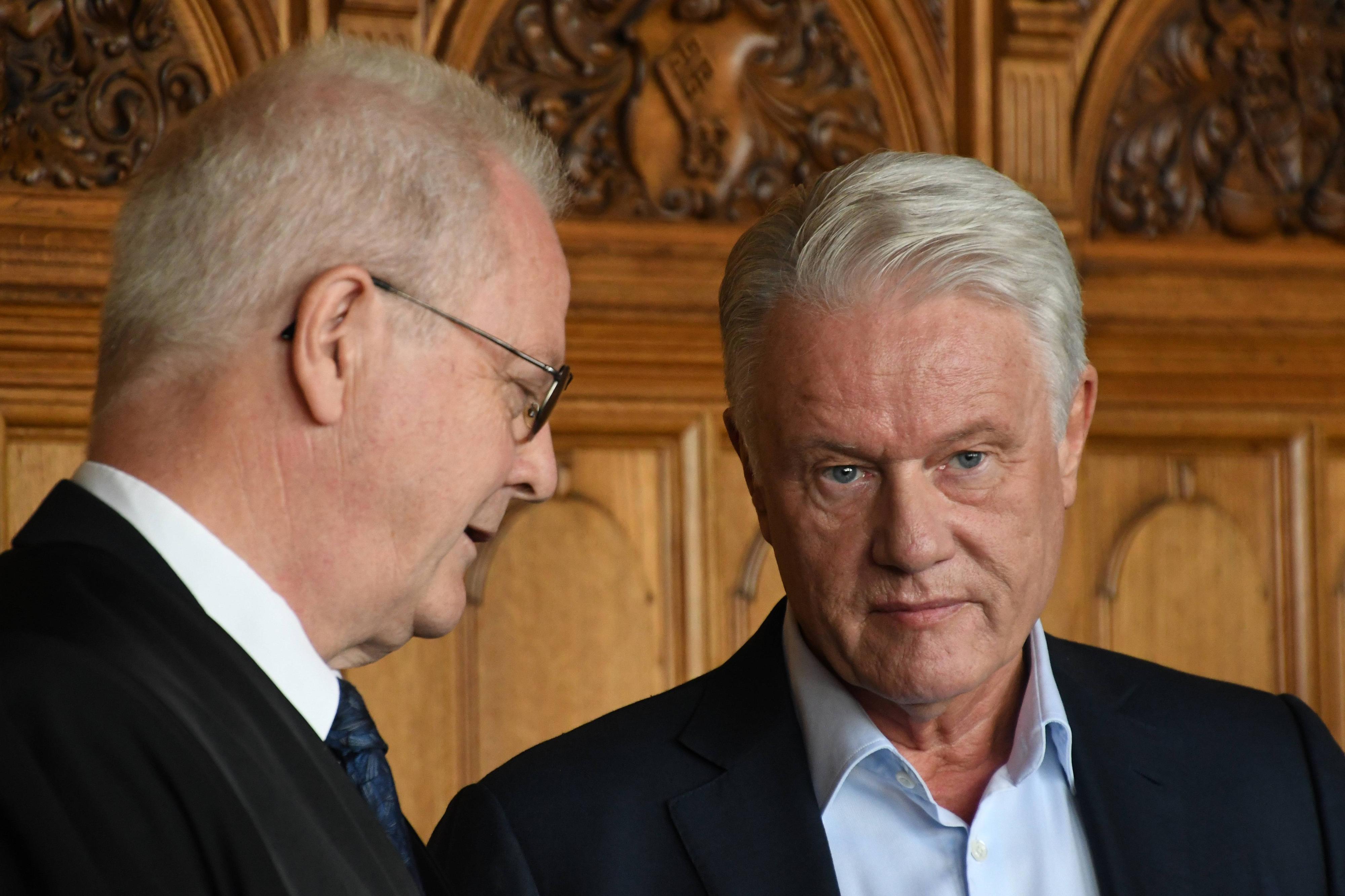 Prozess wegen Versicherungsbetrugs : Hat Ex-Chef Hans Eulenbach das Bremer Traditions-Kaufhaus „Harms am Wall“angezündet?