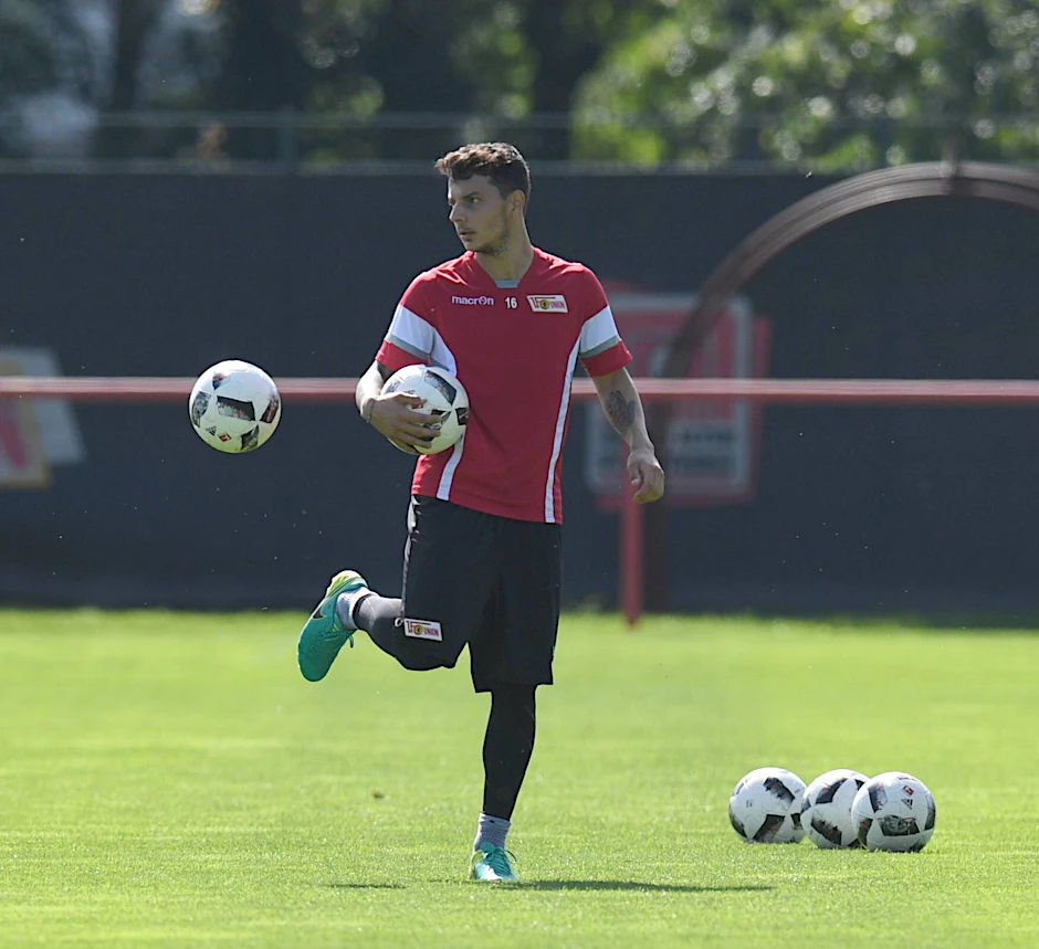Philipp Hosiner kämpft sich zurück ins Teamtraining beim 1. FC Union.