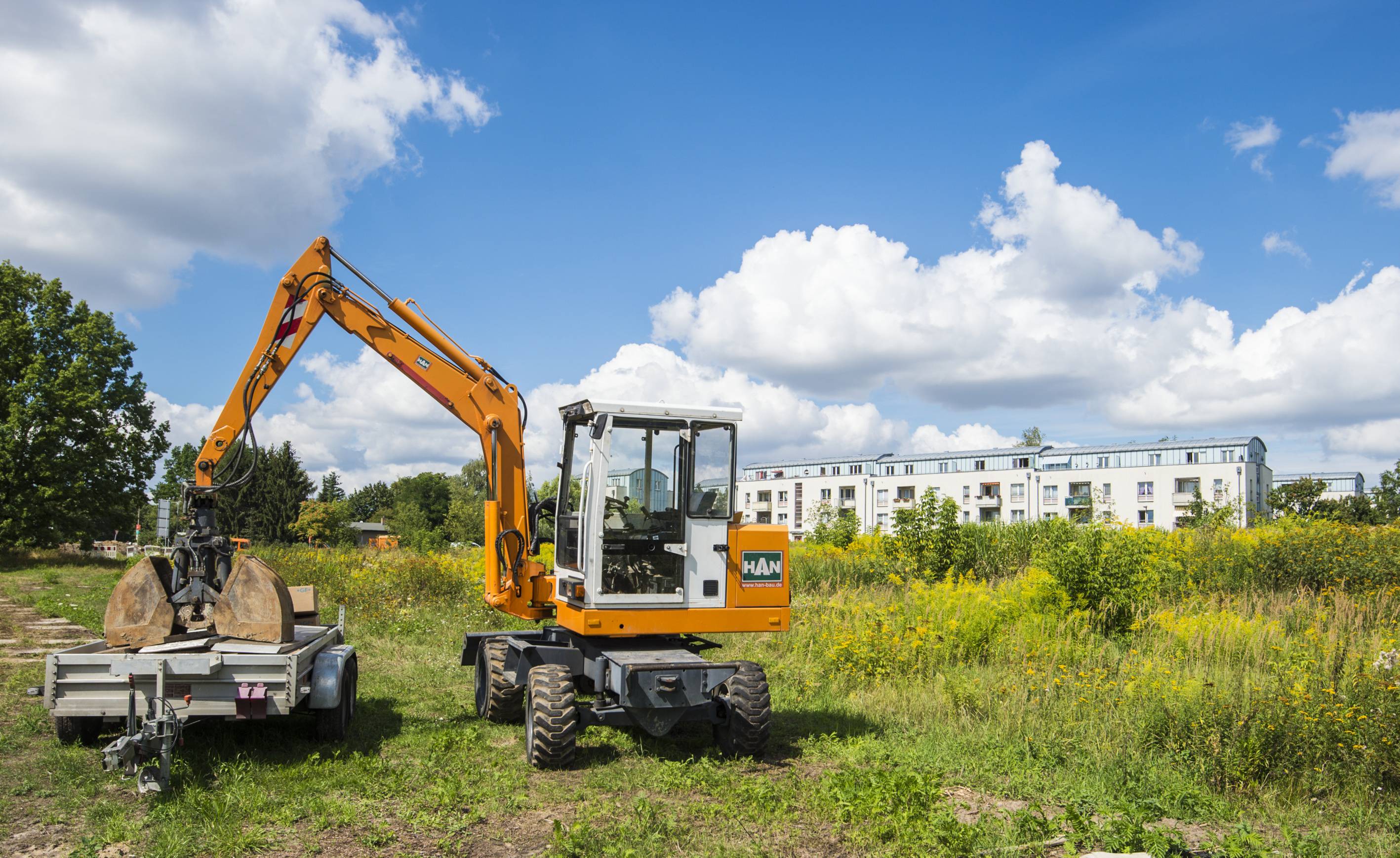 In der Cecilienstr./ Joachim-Ringelnatz-Str. sind 300 Wohnungen geplant.