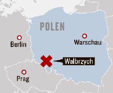 Der mit Gold beladene Panzerzug soll in einem unterirdischen Tunnel bei Walbrzych begraben sein.