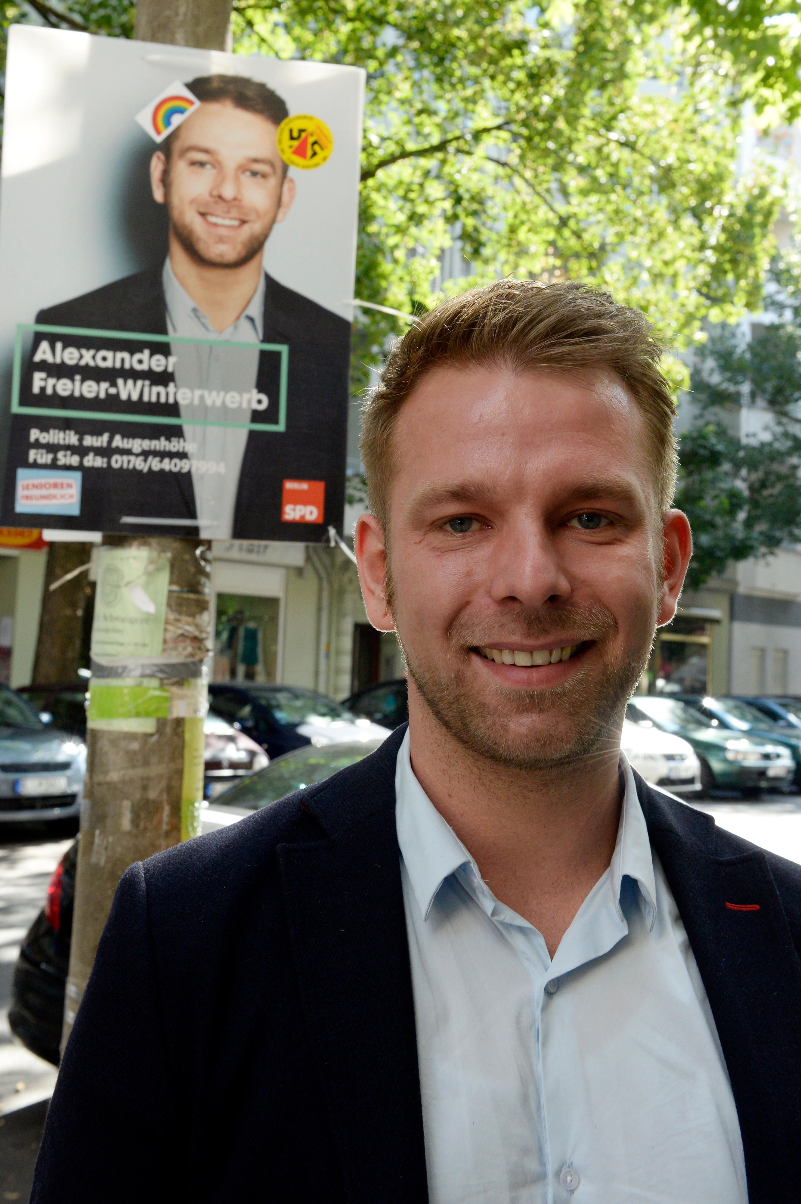 Er wirbt für die SPD - selbst auf der Flirt-App „Tinder“.