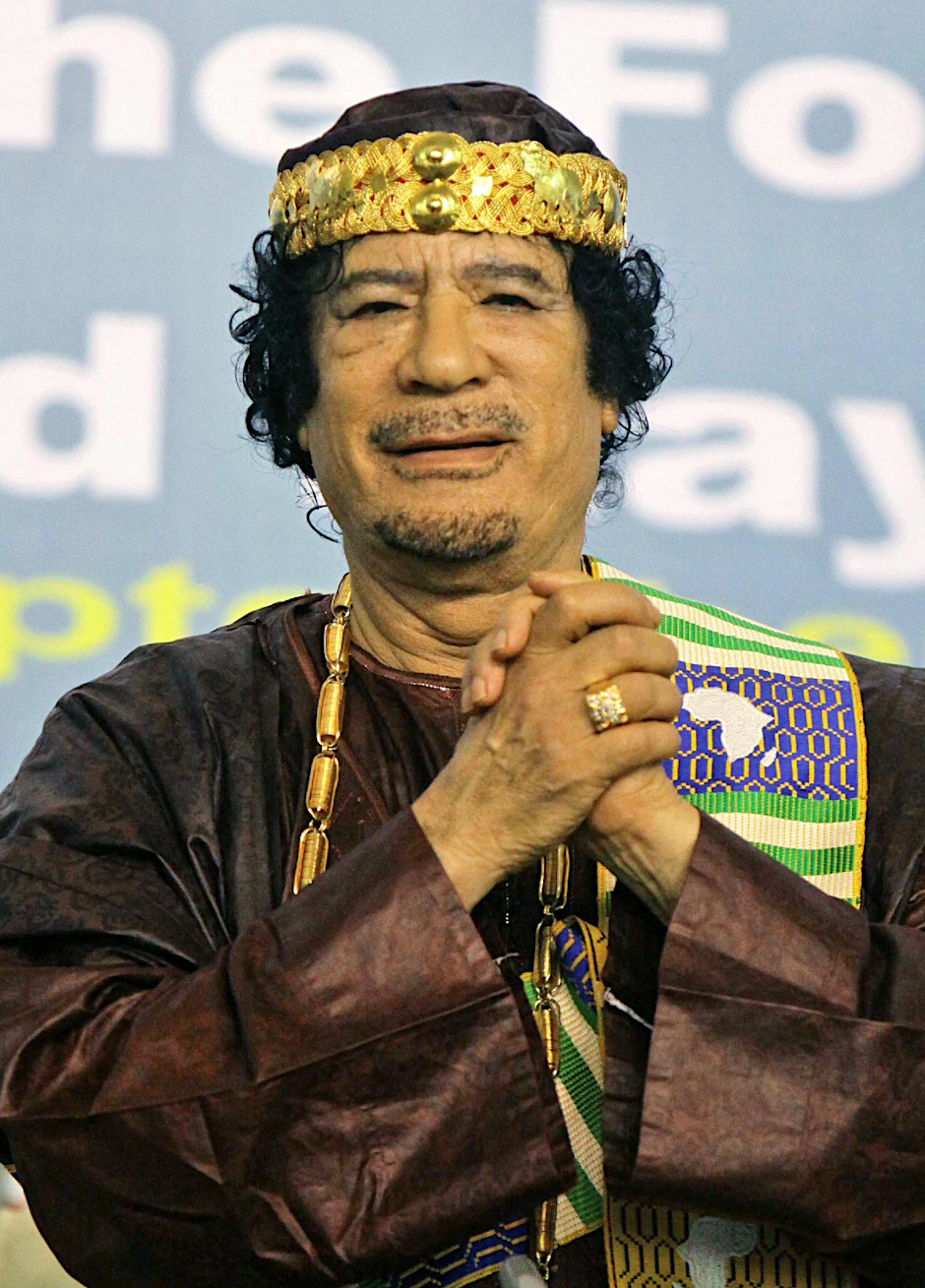 Muammar al-Gaddafi fand 2011 ein trostloses Ende von der Hand Aufständischer. Da hatte er noch Schulden beim Berliner Filmemacher, für den sich Wirtschaftsminister Guttenberg vergeblich stark gemacht hatte.   