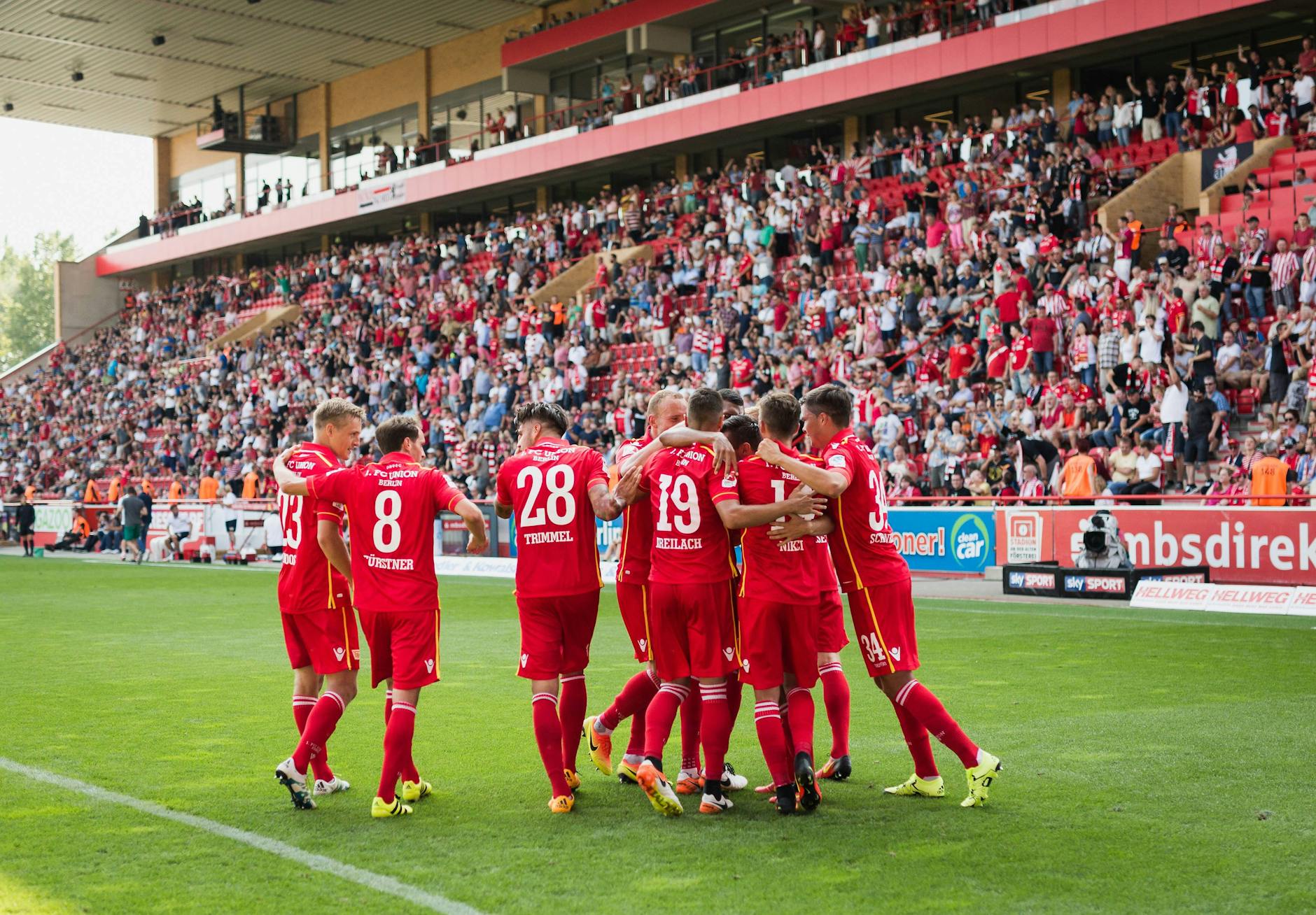 Rums! 1. FC Union lässt es mal so richtig krachen