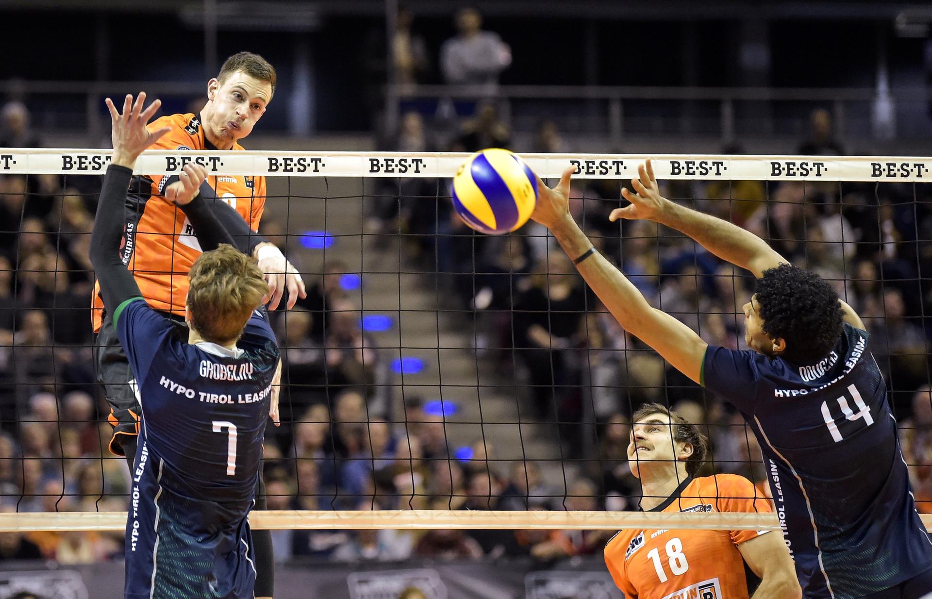 Image - Sieg gegen Unterhaching: Volleys finden die Schmetterspur