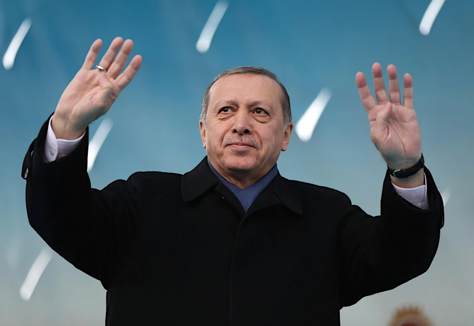 Der türkische Präsident Recep Tayyip Erdogan