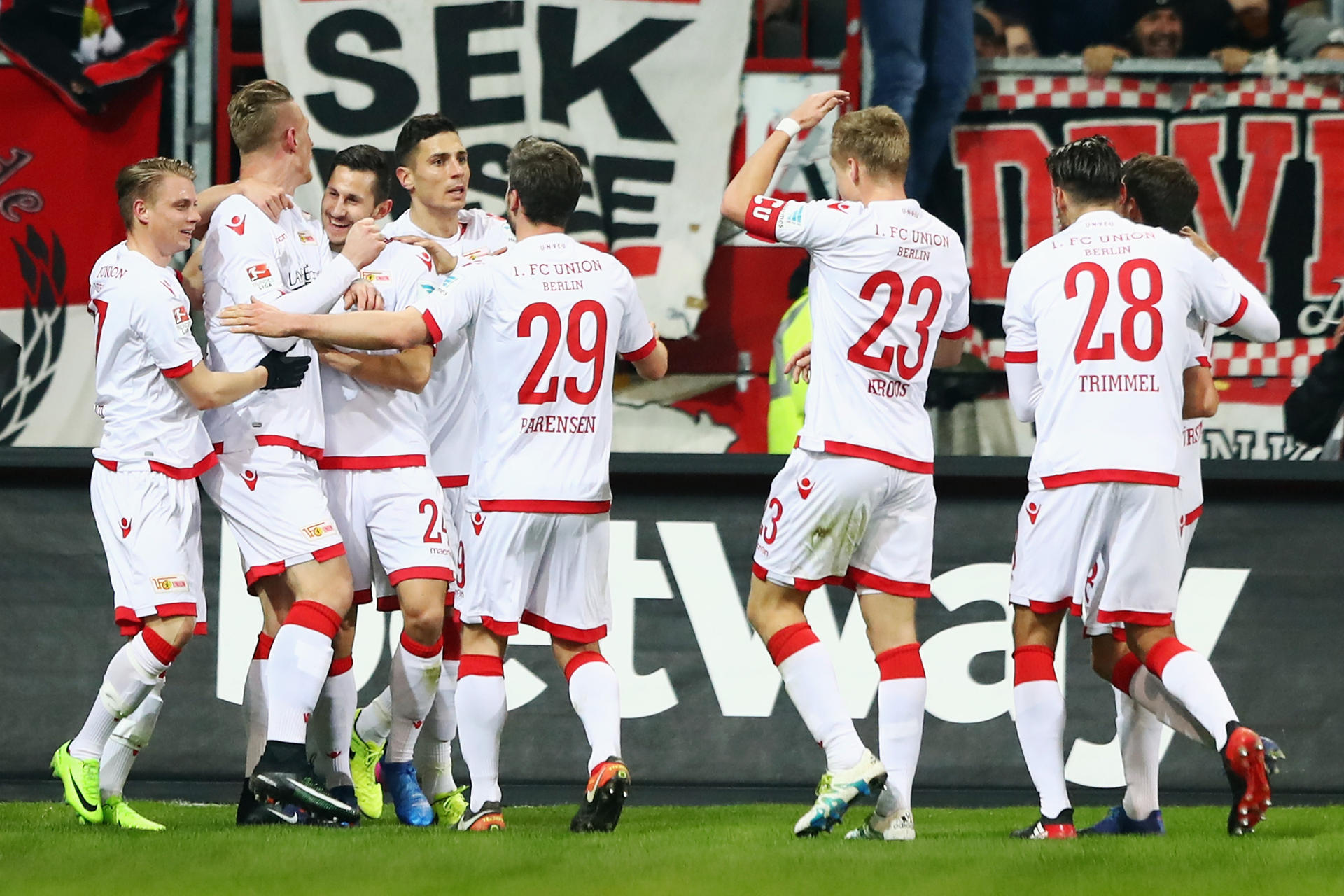 Union hat Grund zum Feiern: Die Serie hält.