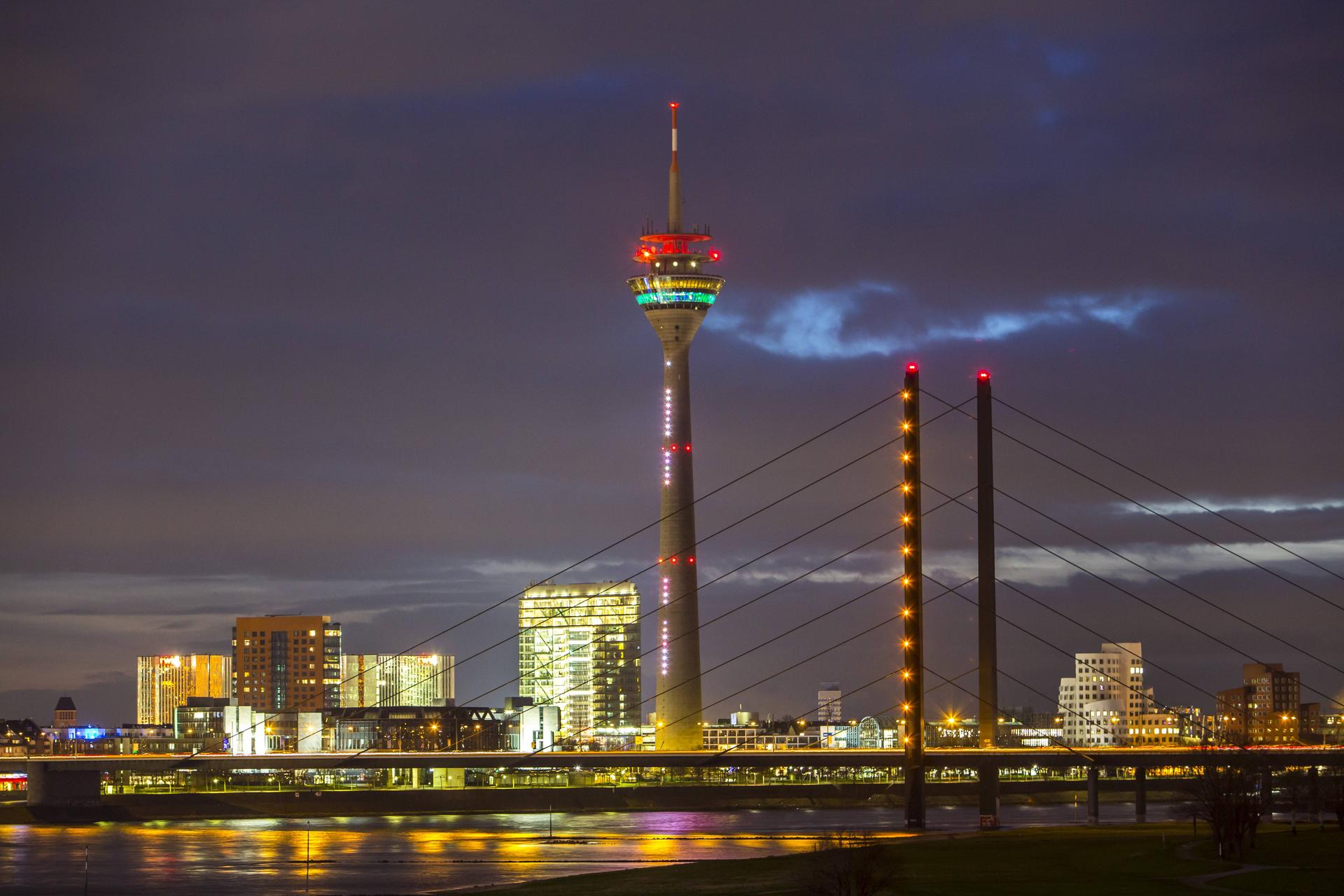 Platz 6: Die Landeshauptstadt Nordrhein-Westfalens: Düsseldorf. 