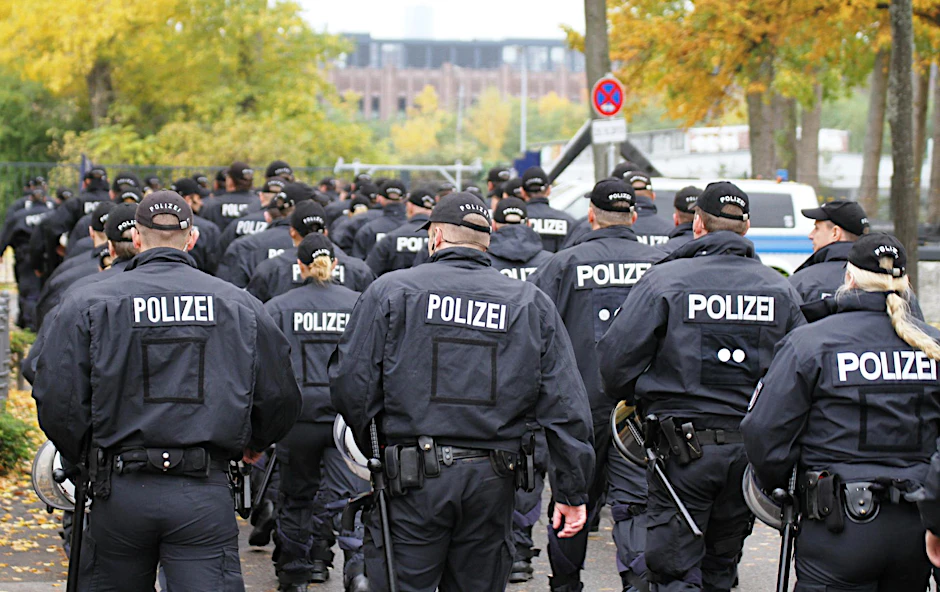 Weit über 4000 Polizisten aus ganz Deutschland werden am 22. und 23. April im Einsatz sein.
