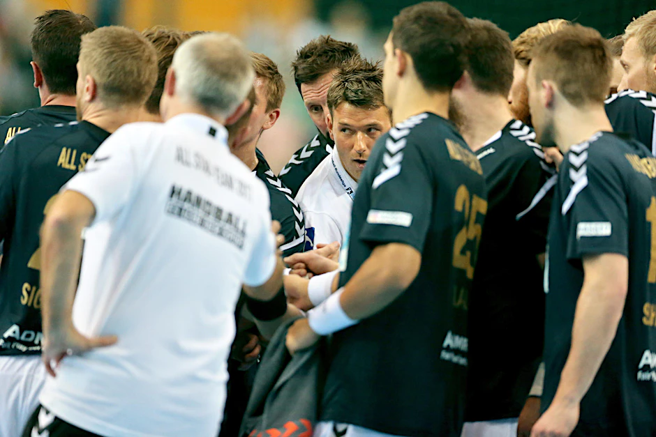 Beim All-Star-Game Anfang Februar in Leipzig traf Christian Prokop (M.) schon viele Nationalspieler.
