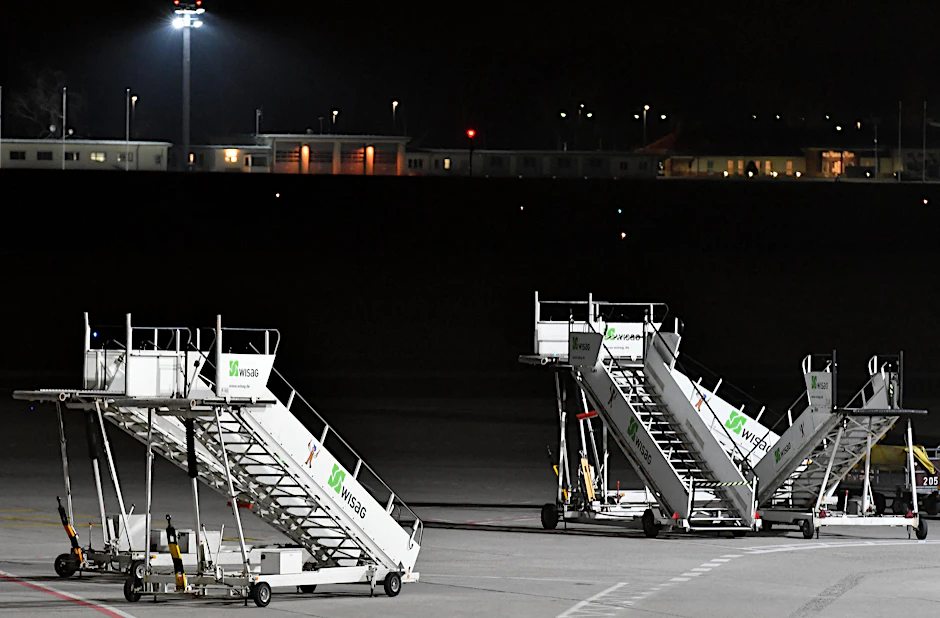 Am Flughafen Tegel streikt das Bodenpersonal bereits den zweiten Tag. 