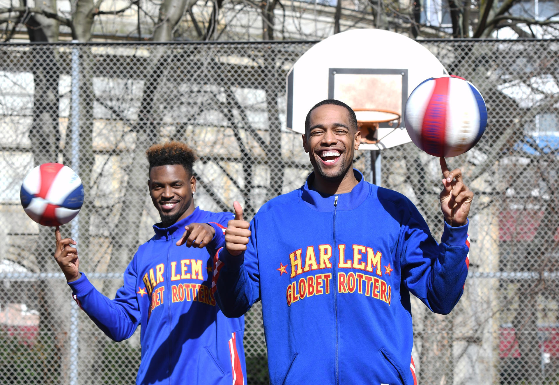 Im Mai treten die Harlem Globetrotters in Berlin auf.
