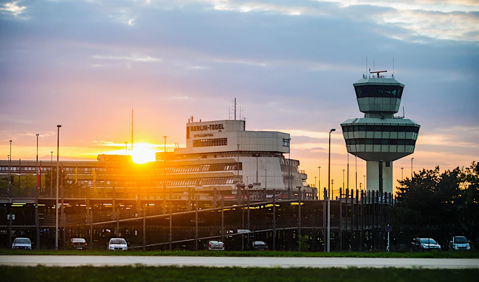 Der Berliner Flughafen Tegel.