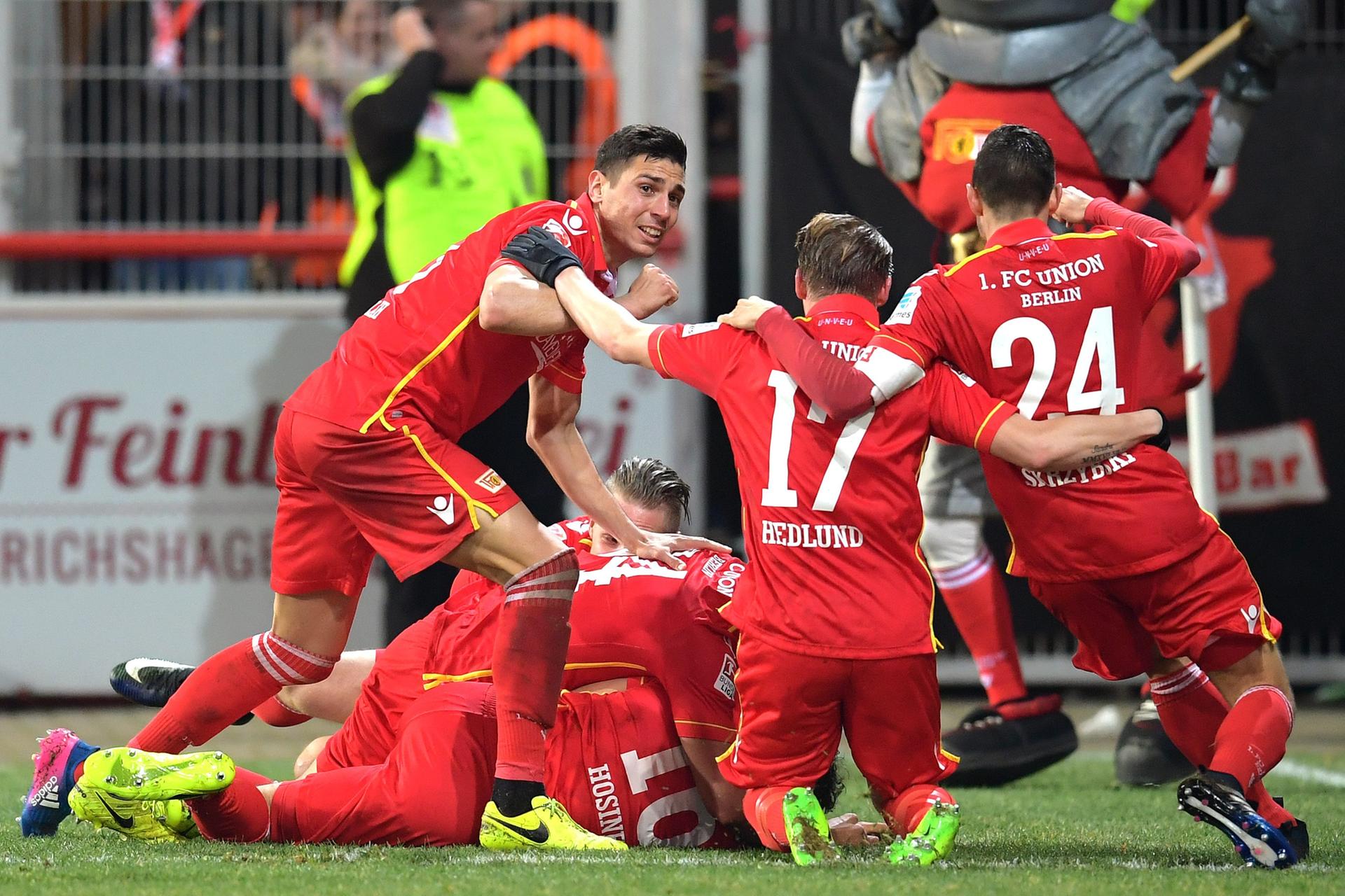 Image - Union schlägt Nürnberg: Hier jubelt der 1. FC Tabellenführer