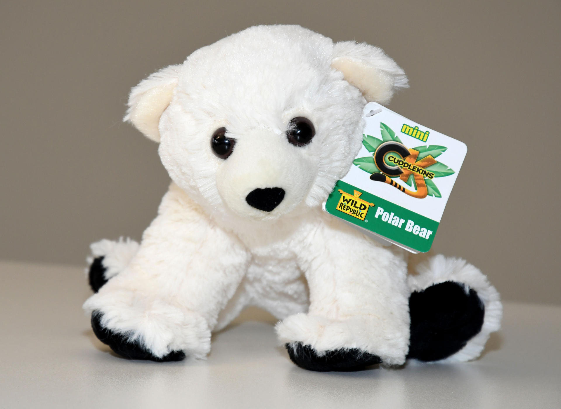 Ein Eisbär aus Plüsch, der als Fritz hätte verkauft werden sollen.