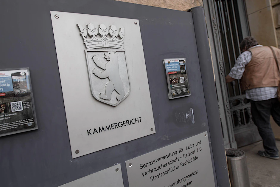 Eingang zum Berliner Kammergericht.