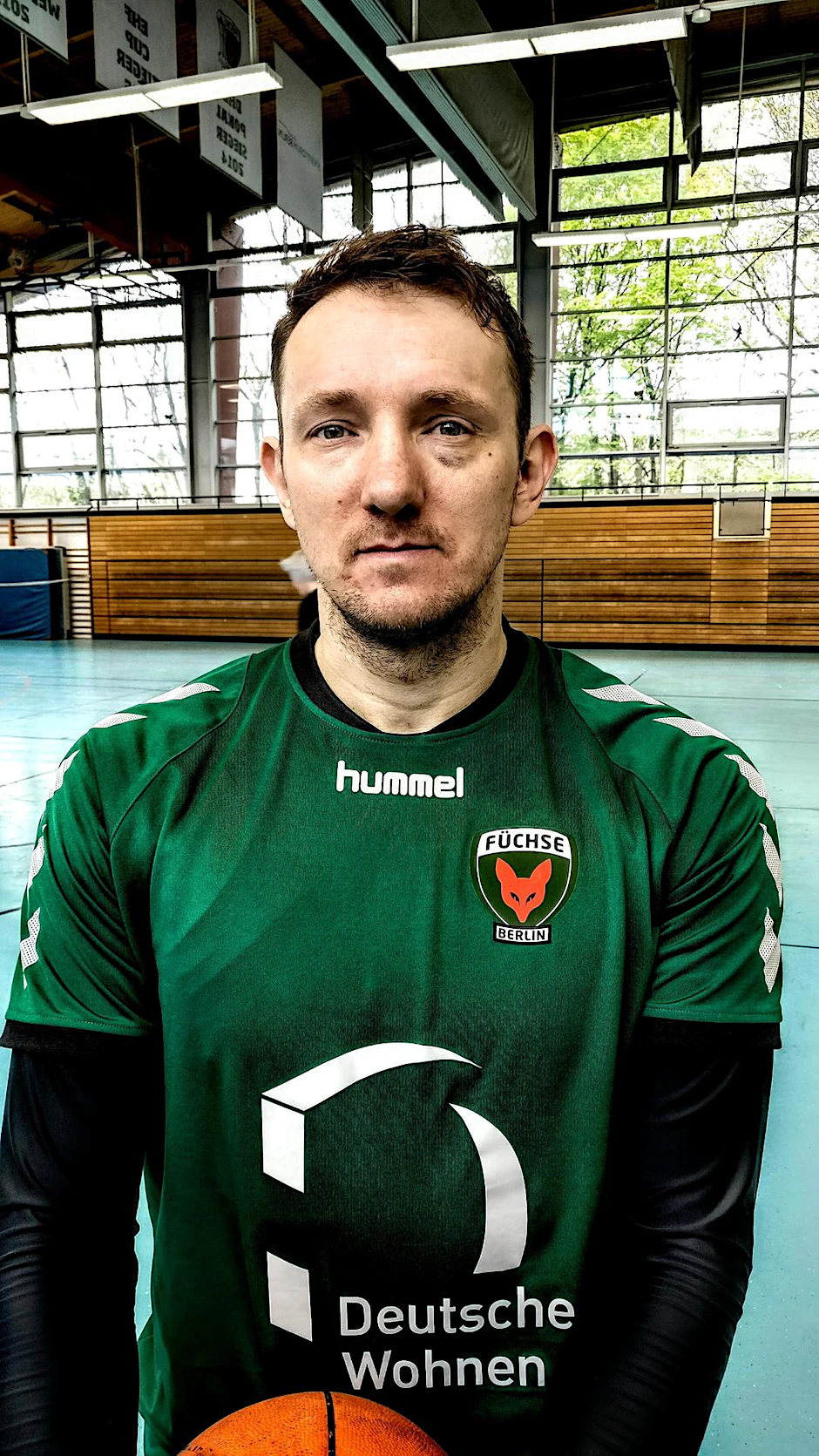 Diese Augen lügen nie: Petr Stochl, gezeichnet vom Training.