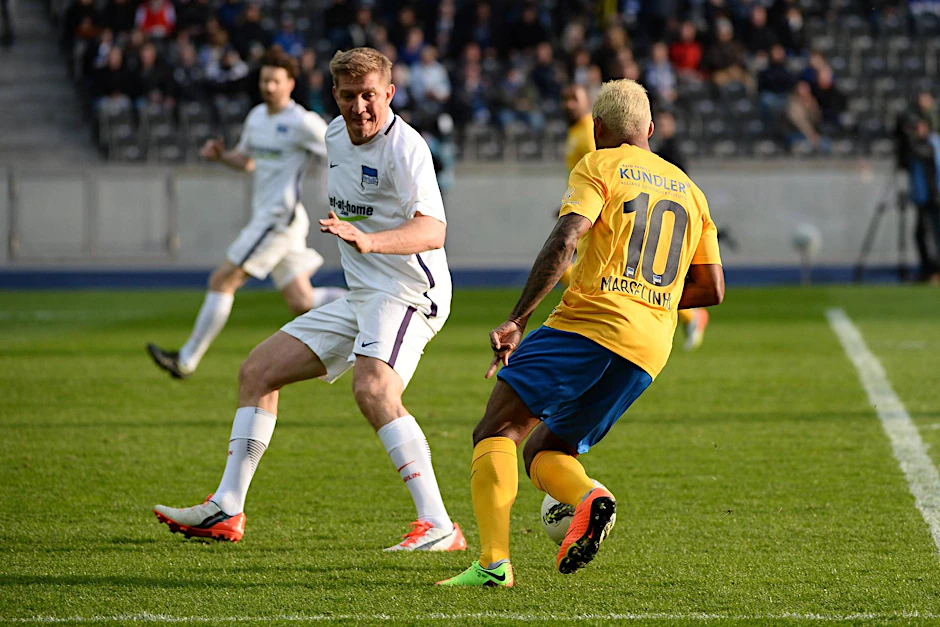 Fußballer Marko Rehmer.