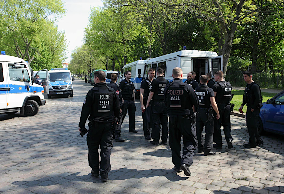 Der Volkspark Friedrichshain wurde Schauplatz eines Verbrechens. 