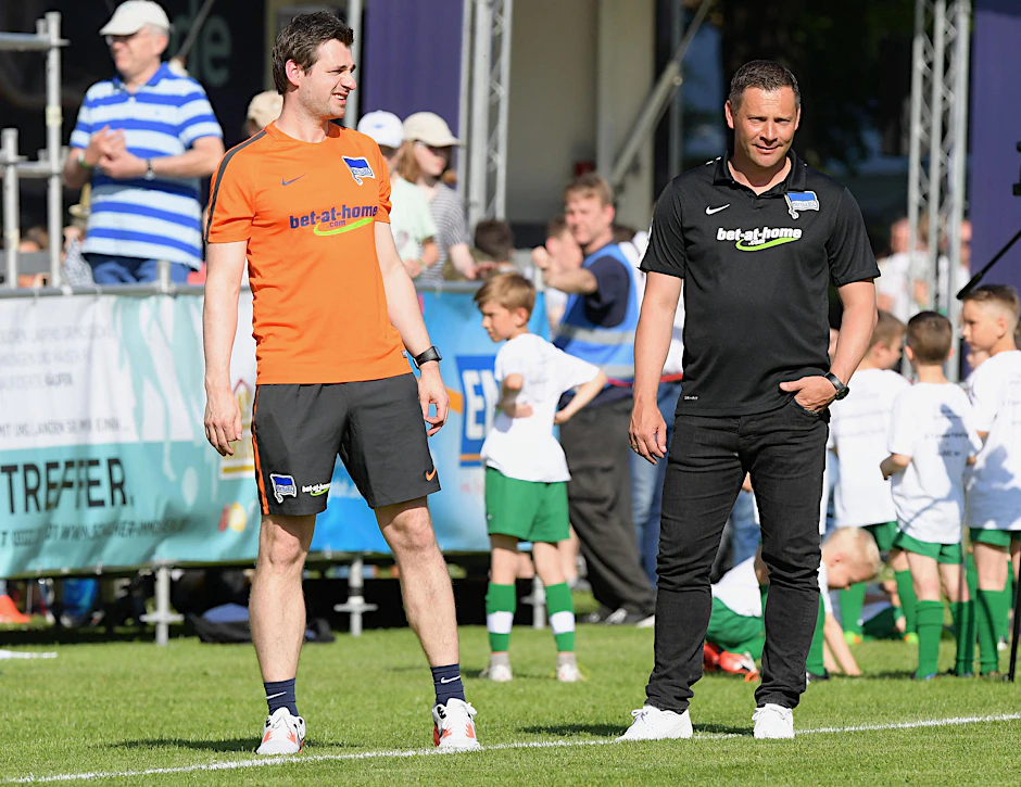 Herthas Trainer Pal Dardai schaut zufrieden auf die abgelaufene Saison zurück. Die Aufgaben wachsen jetzt – Europa League.