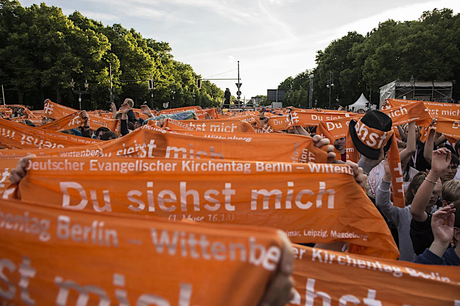 Der Evangelische Kirchentag in Berlin ist am Samstag zu Ende gegangen. 