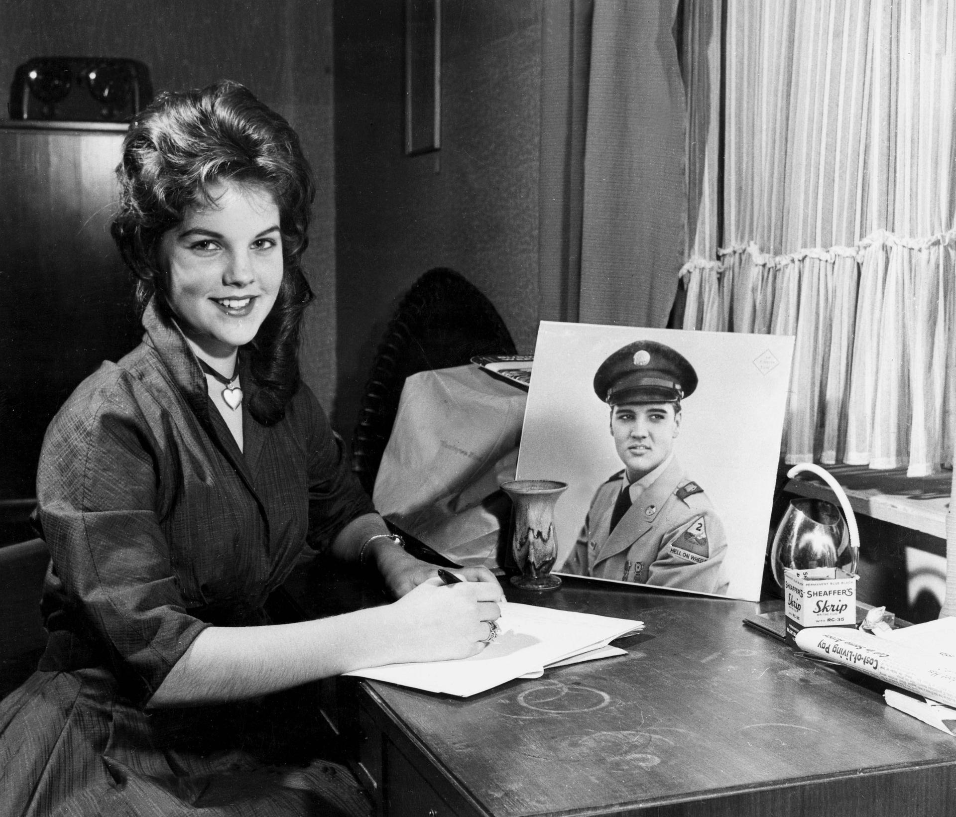 Priscilla 1960 als 16-Jährige.