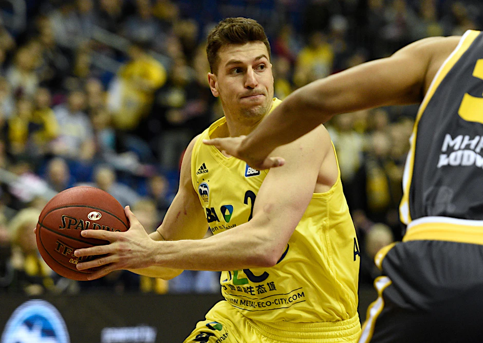 Albas Dragan Milosavljevic in Aktion.