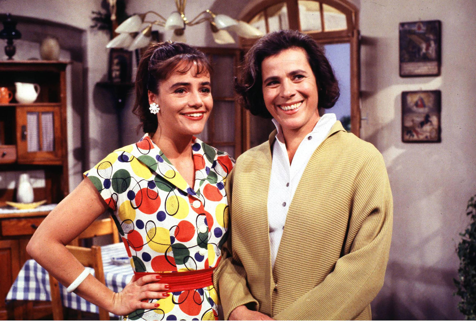 Katja Bienert und Astrid Jacob im „Komödienstadl“.