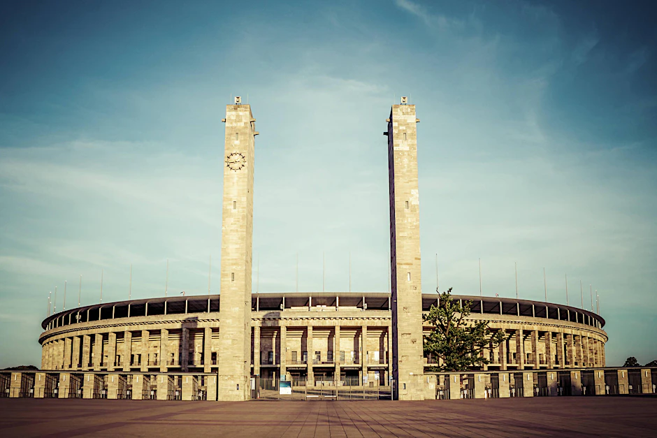 Das Olympiastadion wurde 1936 fertiggestellt. 
