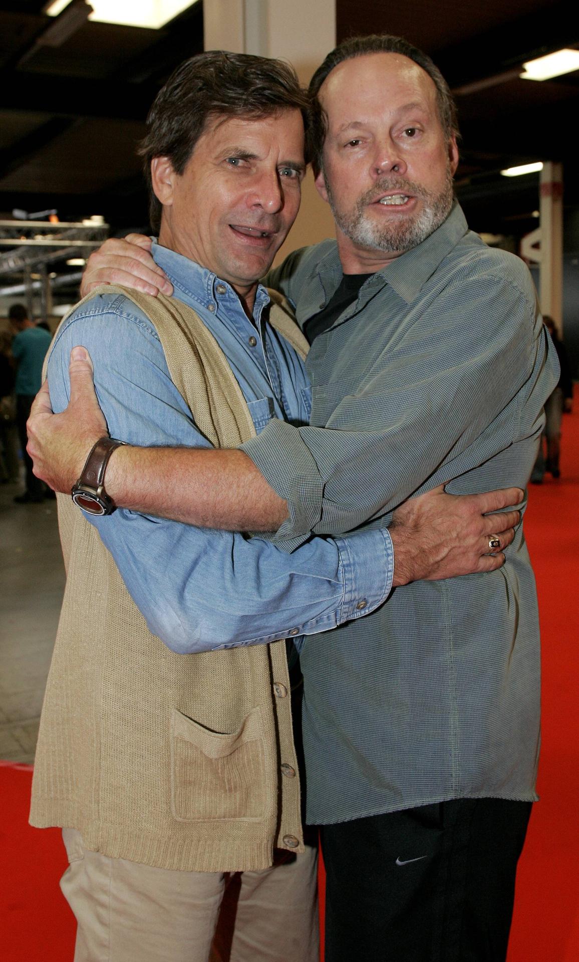 Dirk Benedict und Dwight Schultz im Jahr 2005.