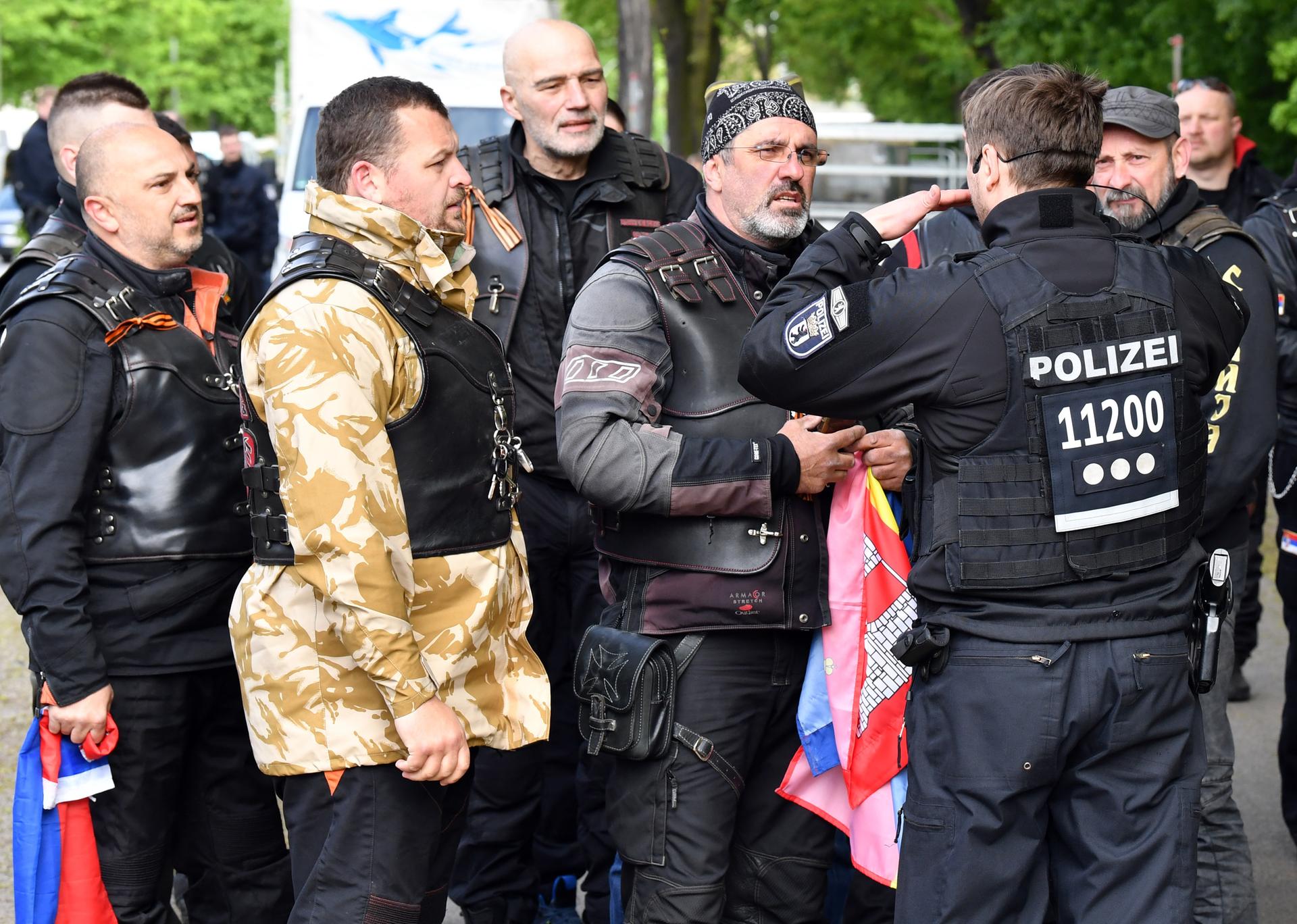 Es gab Diskussionen mit der Berliner Polizei.