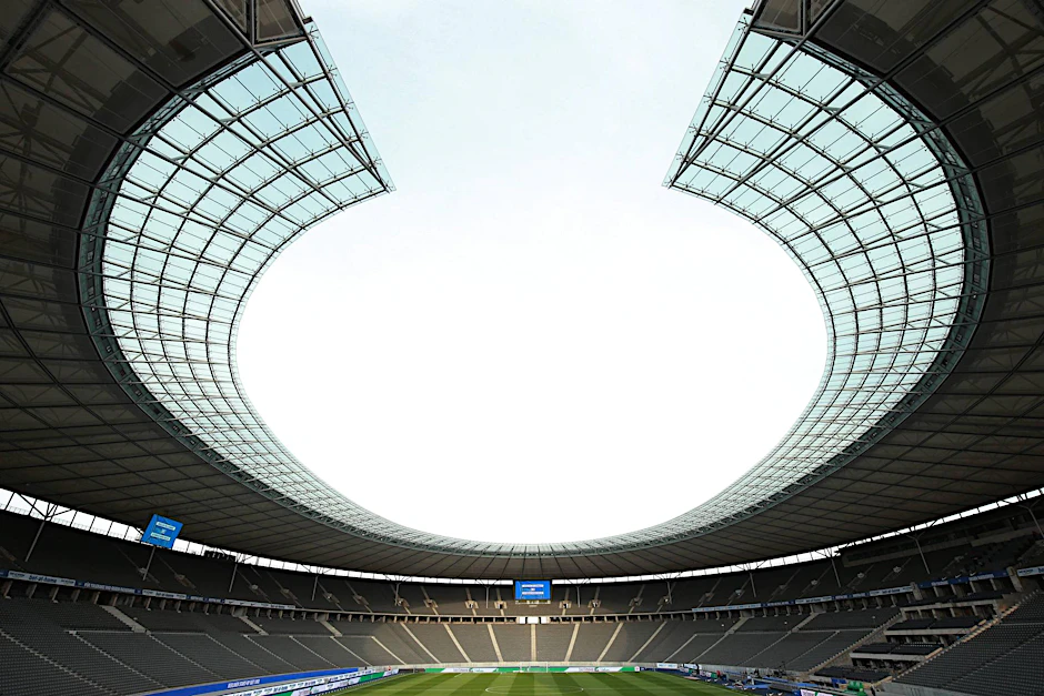 Das Berliner Olympiastadion.