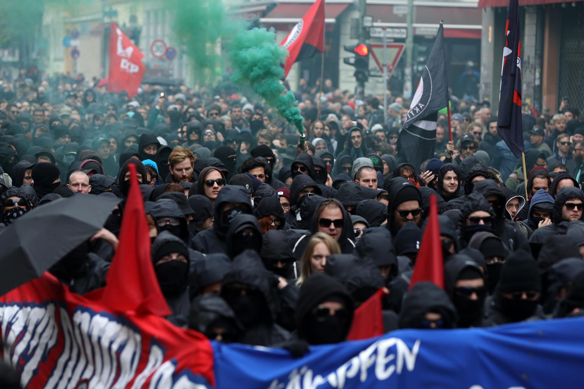 Die "Revolutionäre 1. Mai Demo" war nicht angemeldet.