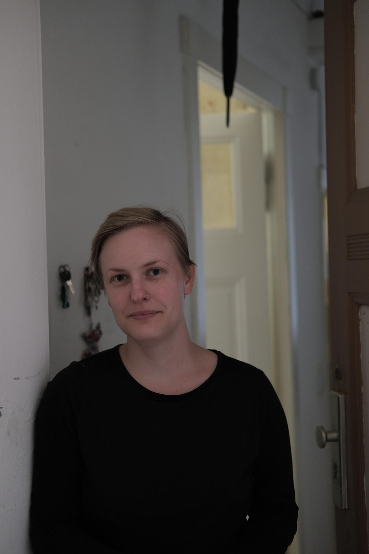 Anwohnerin Aryane Beaudoin fürchtet umfangreiche Reparaturen fürchtet.
