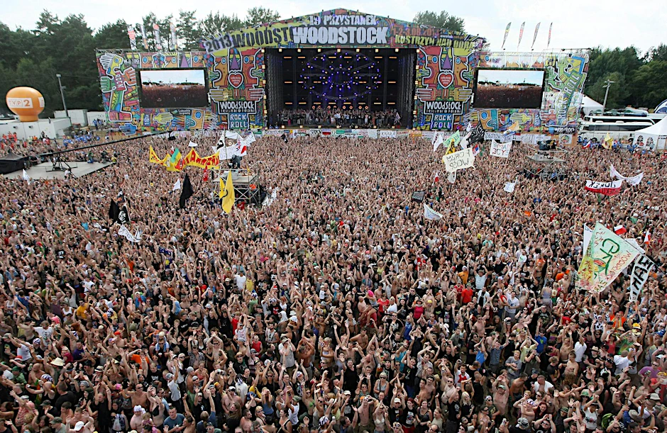 Hunderttausende Fans kommen zu dem polnischen Festival.