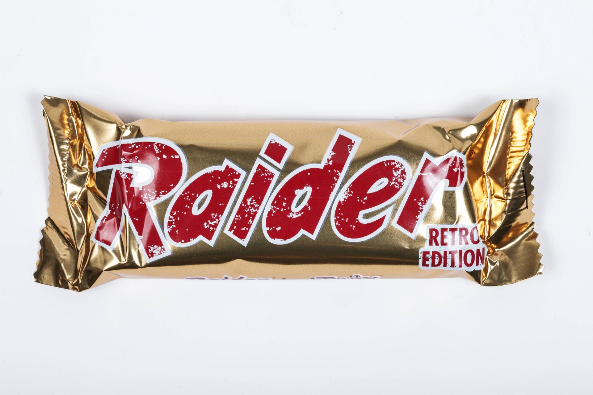 Twix hieß noch Raider.