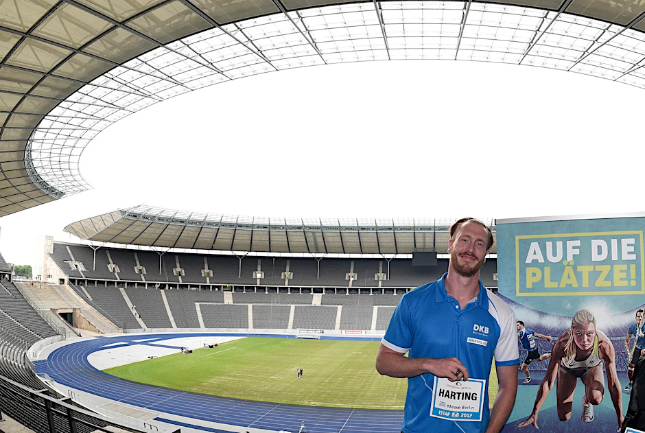 Christoph Harting freut sich aufs Istaf und hofft auf eine gute Lösung fürs Olympiastadion.