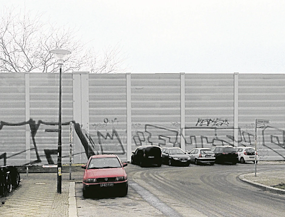 So hätte die Wand aussehen sollen.
