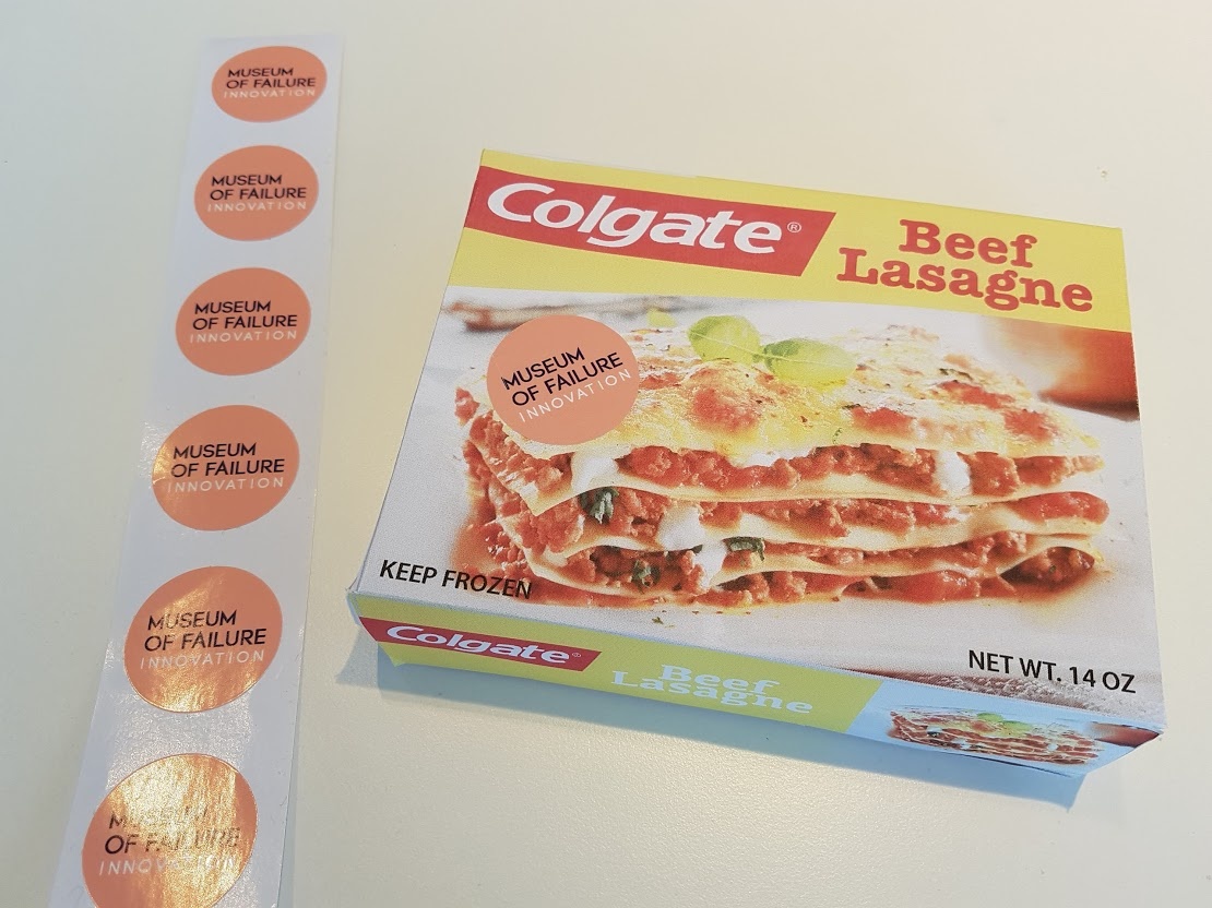 Erst die Colgate-Lasagne futtern, dann Zähneputzen? Das schmeckte Kunden überhaupt nicht.