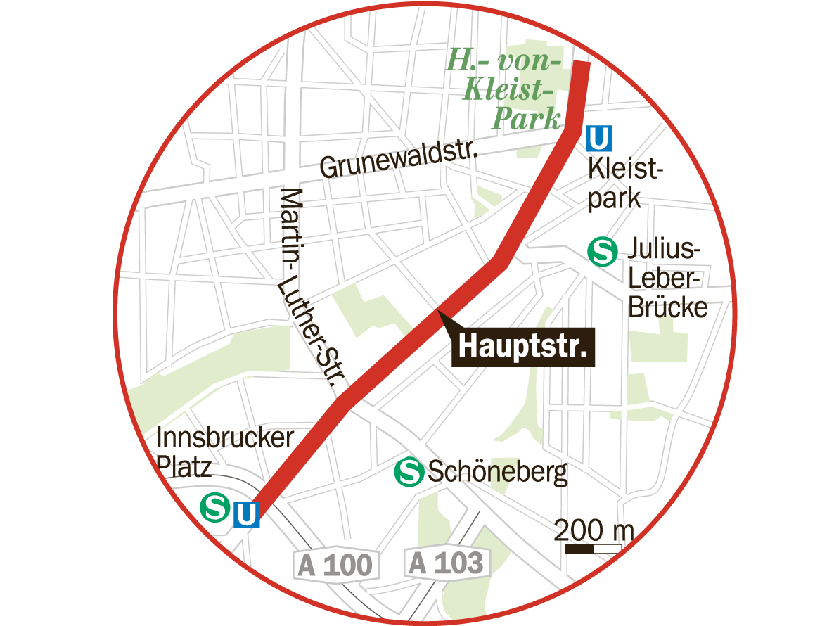 Mögliche neue Tempo-30-Bereiche in Berlin.