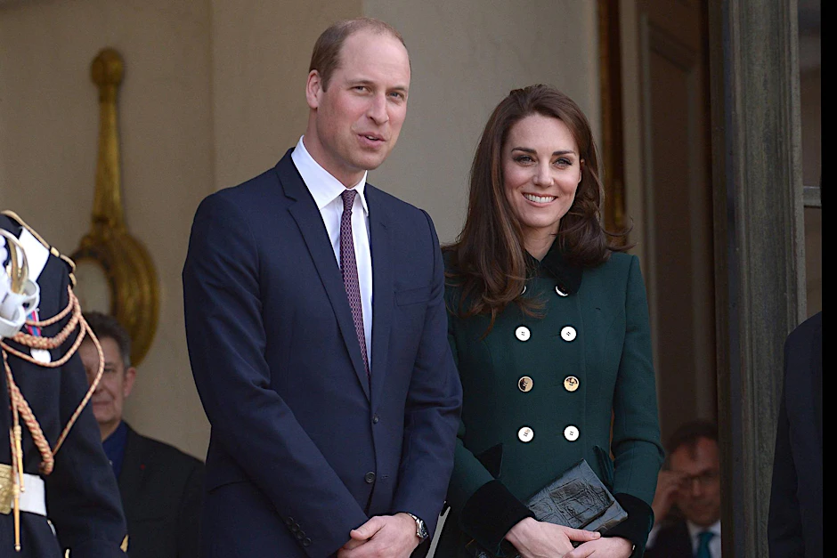 Prinz William und Herzogin Kate statten der Hauptstadt einen Besuch ab.