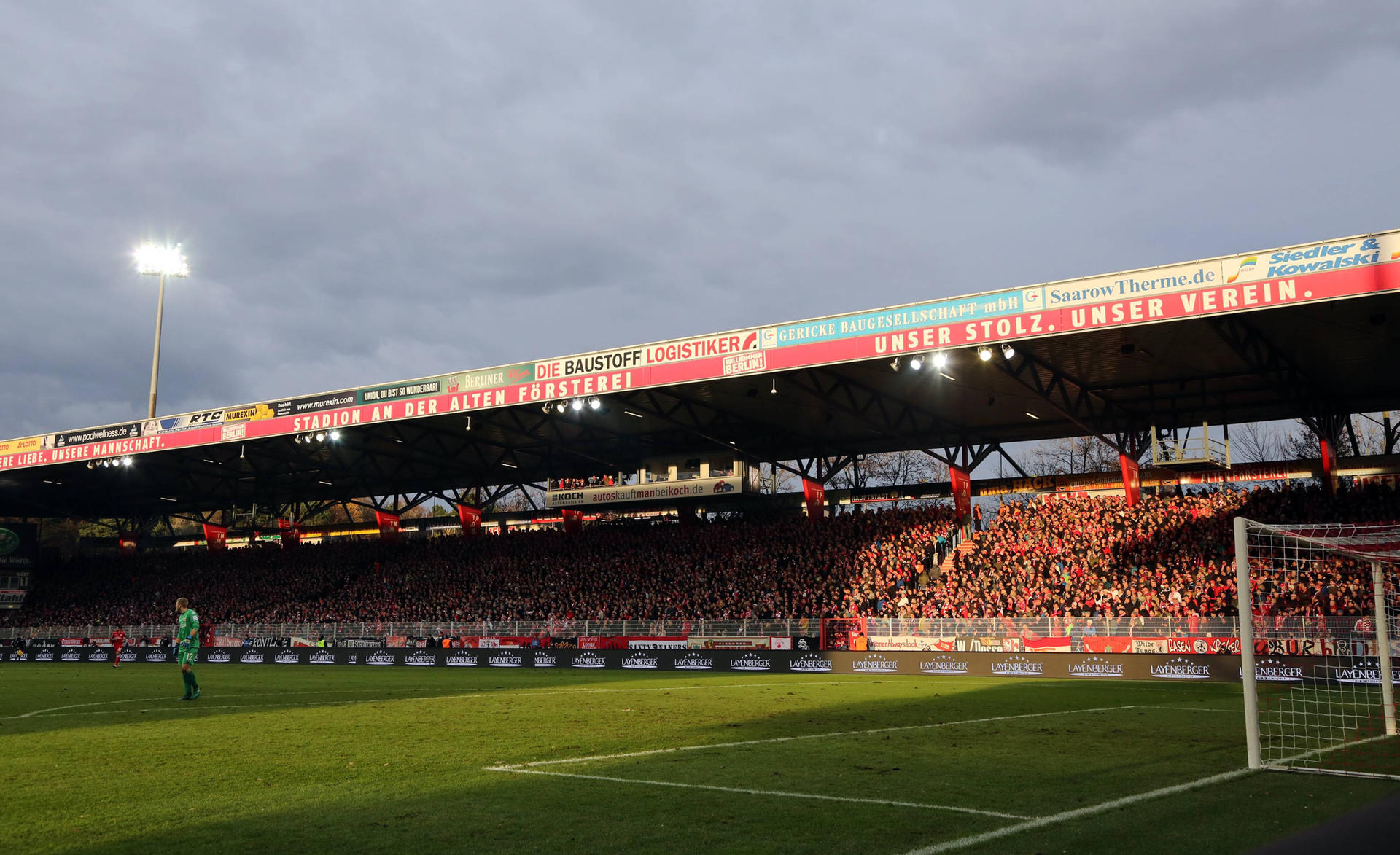 Bald noch voller: Die Alte Försterei von Union Berlin!