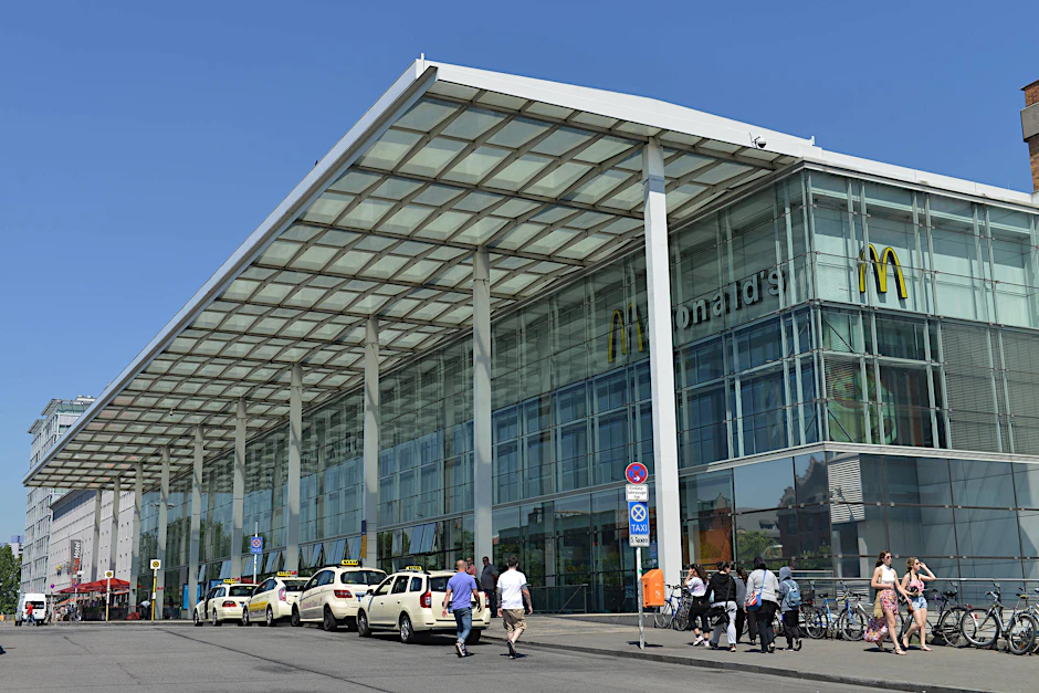 Der Ostbahnhof in Friedrichshain.