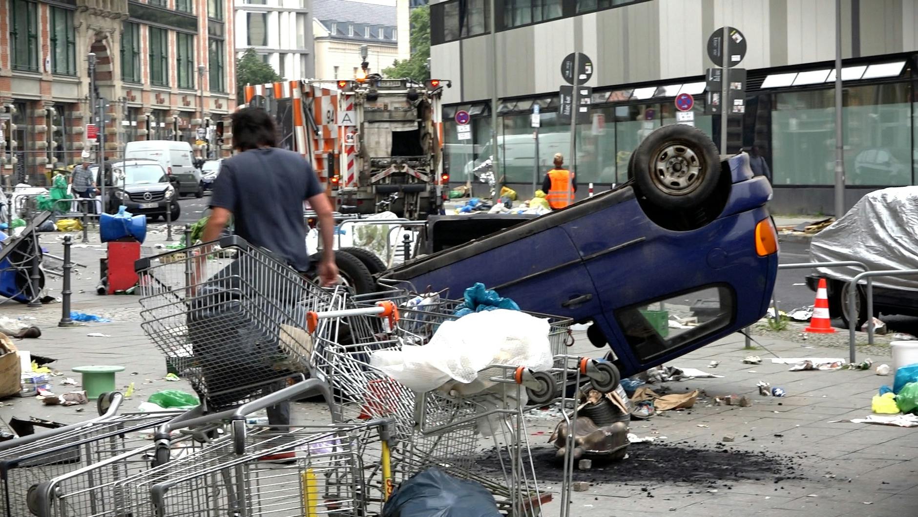 Berlin umgepustet Der Straßenfeger aus dem Weltall