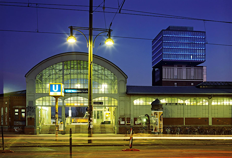 Der U-Bahnhof Warschauer Straße.