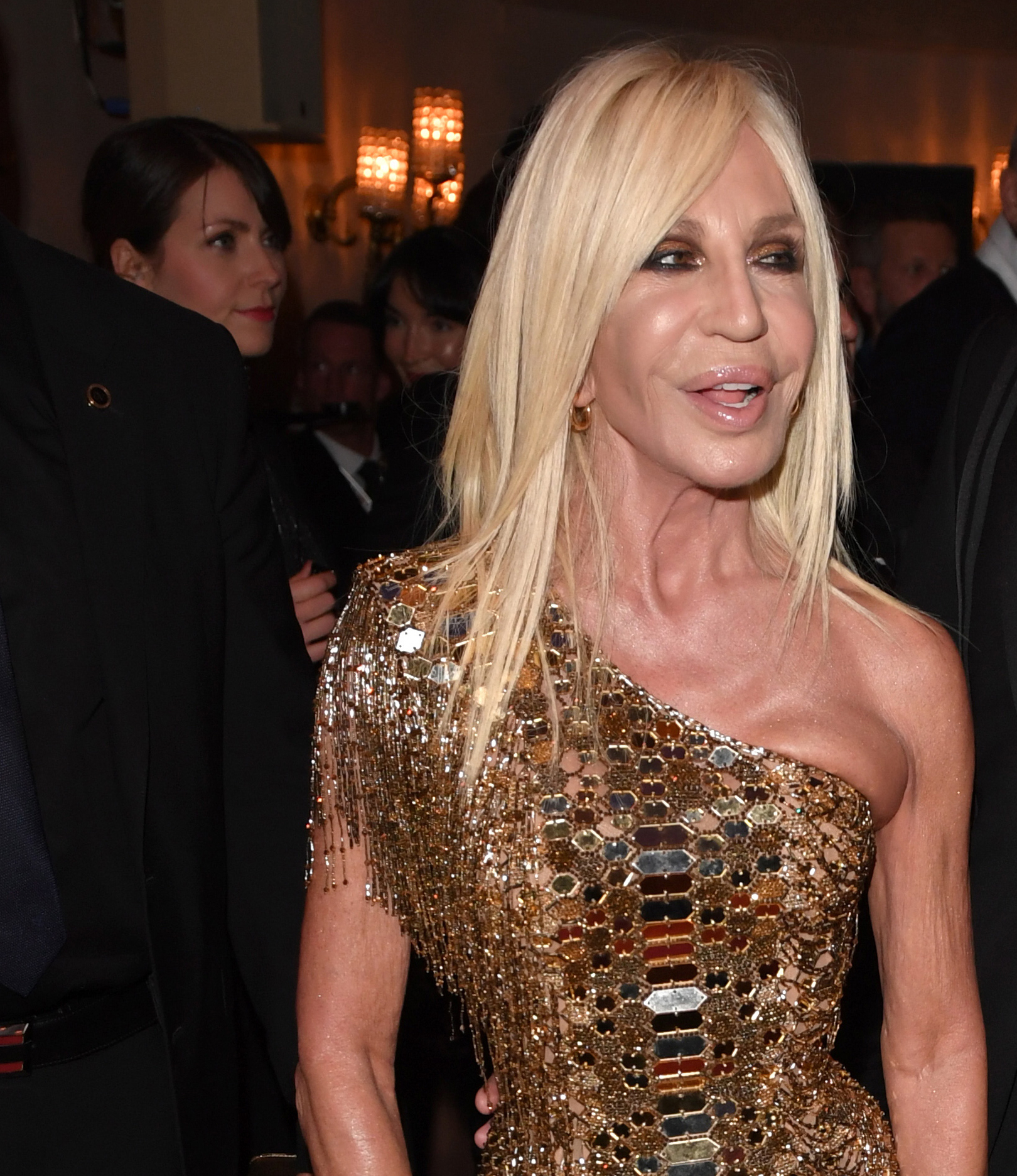 Image - GQ-Gala: Beim Gentleman-Award hat Donatella Versace die Hosen an