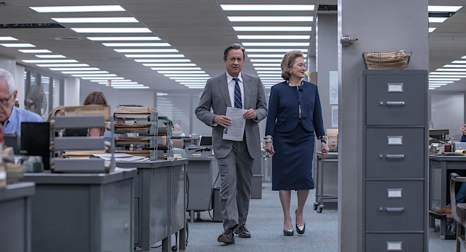 Einfach fulminant: Meryl Streep und Tom Hanks als Verlegerin und Journalist in einem Thriller um die US-Vietnam-Politik.