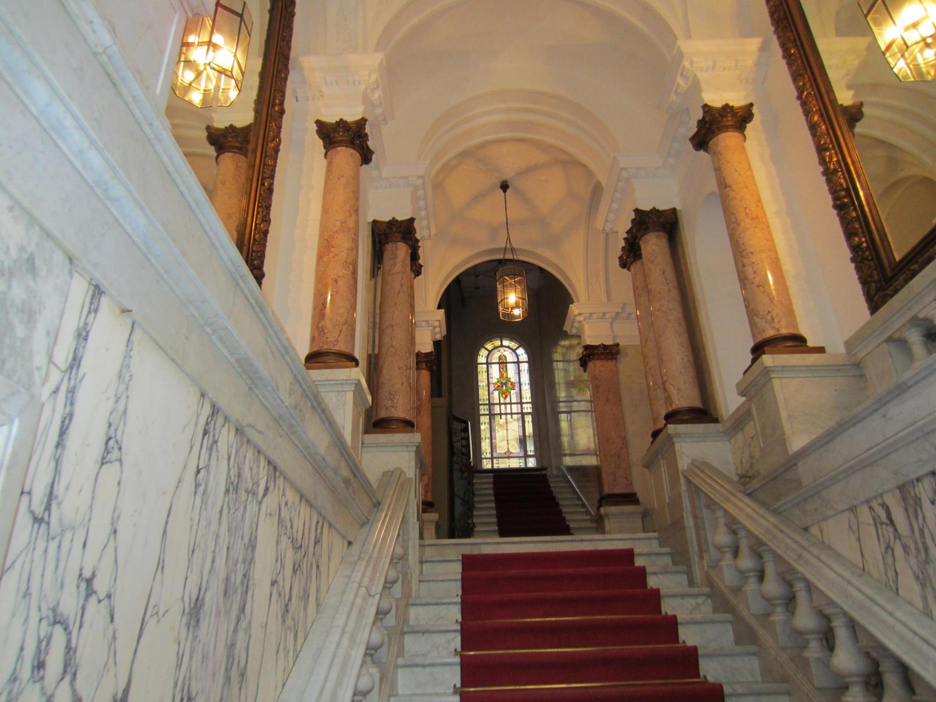 Treppenhaus Kurfürstendamm 50.